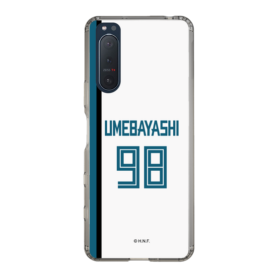 スリムプロテクションケース［ 北海道日本ハムファイターズ - ホーム #98 UMEBAYASHI ］