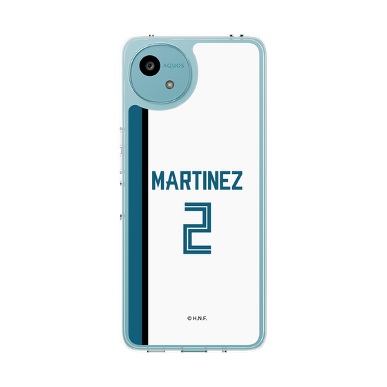 スリムプロテクションケース［ 北海道日本ハムファイターズ - ホーム #2 MARTINEZ ］