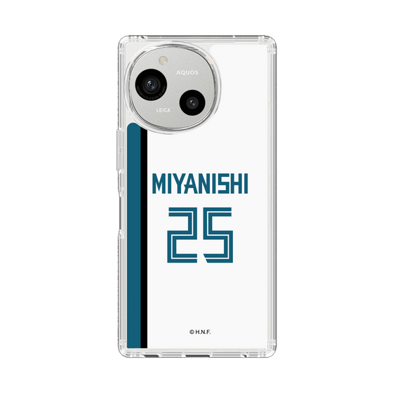 スリムプロテクションケース［ 北海道日本ハムファイターズ - ホーム #25 MIYANISHI ］