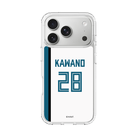 スリムプロテクションケース［ 北海道日本ハムファイターズ - ホーム #28 KAWANO ］