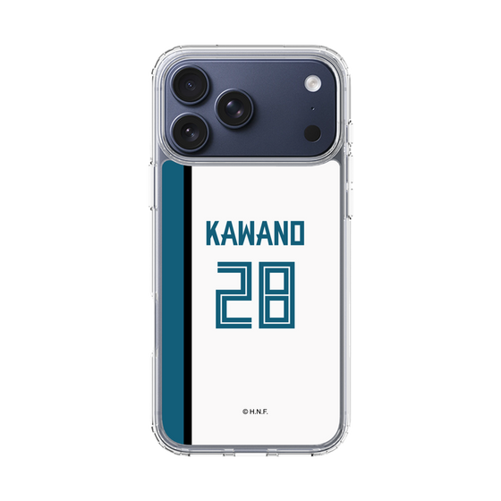 スリムプロテクションケース［ 北海道日本ハムファイターズ - ホーム #28 KAWANO ］