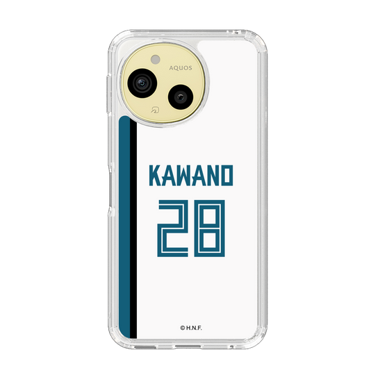 スリムプロテクションケース［ 北海道日本ハムファイターズ - ホーム #28 KAWANO ］