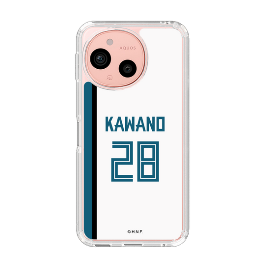 スリムプロテクションケース［ 北海道日本ハムファイターズ - ホーム #28 KAWANO ］