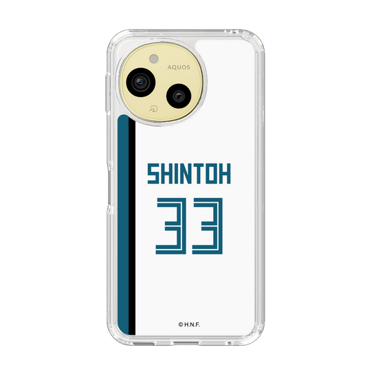 スリムプロテクションケース［ 北海道日本ハムファイターズ - ホーム #33 SHINTOH ］