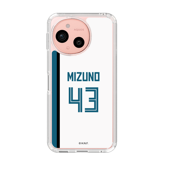 スリムプロテクションケース［ 北海道日本ハムファイターズ - ホーム #43 MIZUNO ］