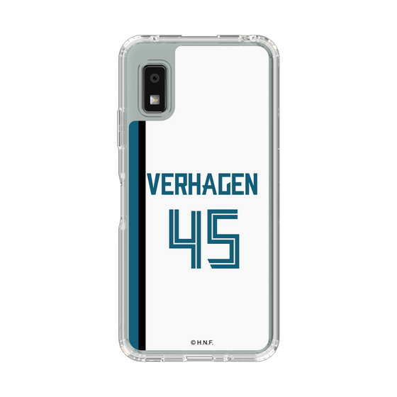 スリムプロテクションケース［ 北海道日本ハムファイターズ - ホーム #45 VERHAGEN ］