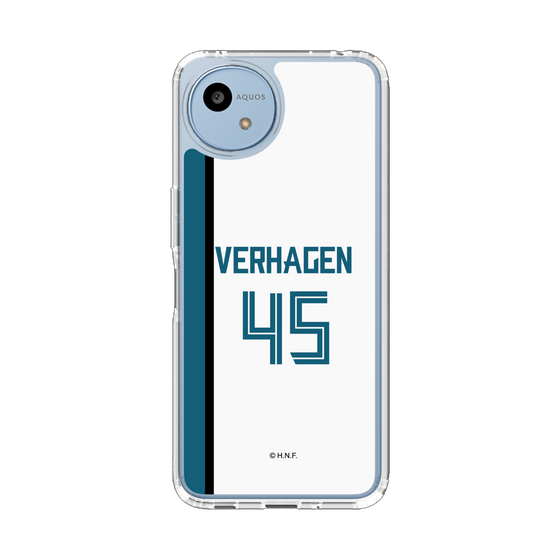 スリムプロテクションケース［ 北海道日本ハムファイターズ - ホーム #45 VERHAGEN ］