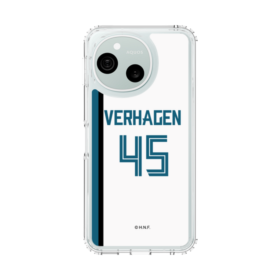 スリムプロテクションケース［ 北海道日本ハムファイターズ - ホーム #45 VERHAGEN ］