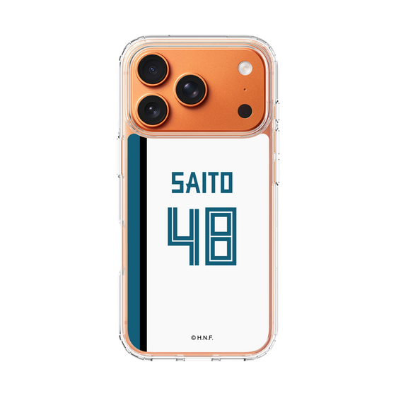 スリムプロテクションケース［ 北海道日本ハムファイターズ - ホーム #48 SAITO ］