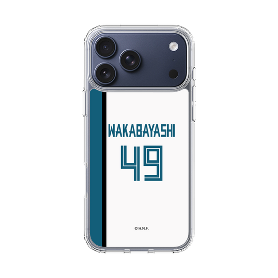 スリムプロテクションケース［ 北海道日本ハムファイターズ - ホーム #49 WAKABAYASHI ］