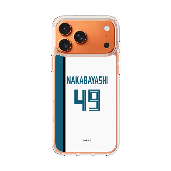 スリムプロテクションケース［ 北海道日本ハムファイターズ - ホーム #49 WAKABAYASHI ］
