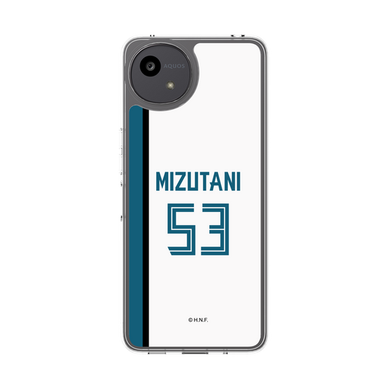 スリムプロテクションケース［ 北海道日本ハムファイターズ - ホーム #53 MIZUTANI ］