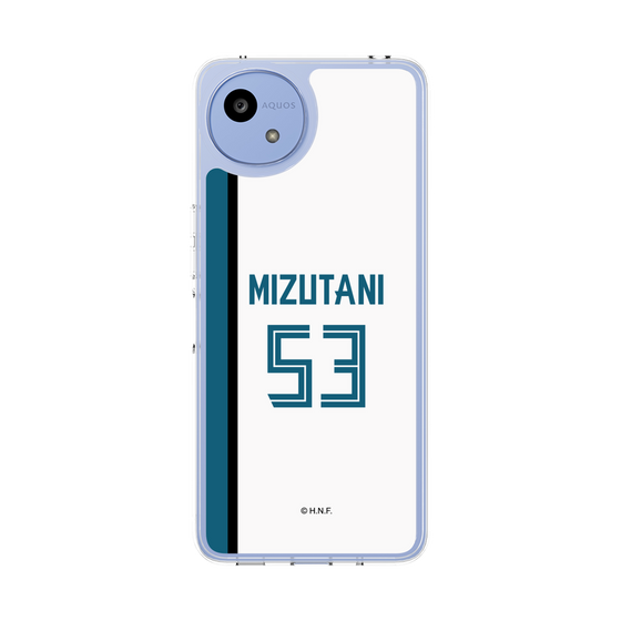 スリムプロテクションケース［ 北海道日本ハムファイターズ - ホーム #53 MIZUTANI ］