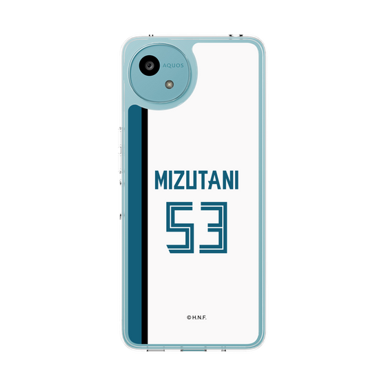 スリムプロテクションケース［ 北海道日本ハムファイターズ - ホーム #53 MIZUTANI ］