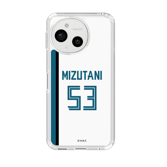 スリムプロテクションケース［ 北海道日本ハムファイターズ - ホーム #53 MIZUTANI ］