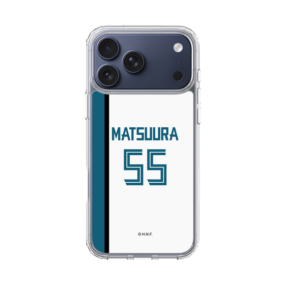 スリムプロテクションケース［ 北海道日本ハムファイターズ - ホーム #55 MATSUURA ］