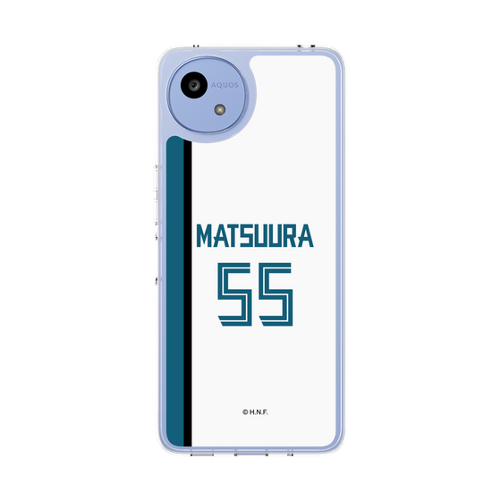 スリムプロテクションケース［ 北海道日本ハムファイターズ - ホーム #55 MATSUURA ］