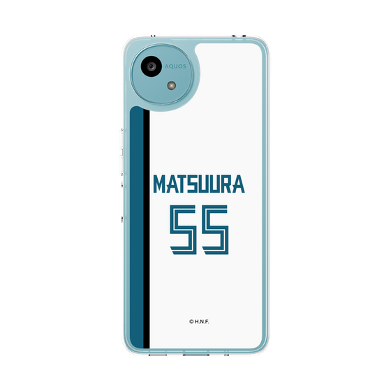 スリムプロテクションケース［ 北海道日本ハムファイターズ - ホーム #55 MATSUURA ］