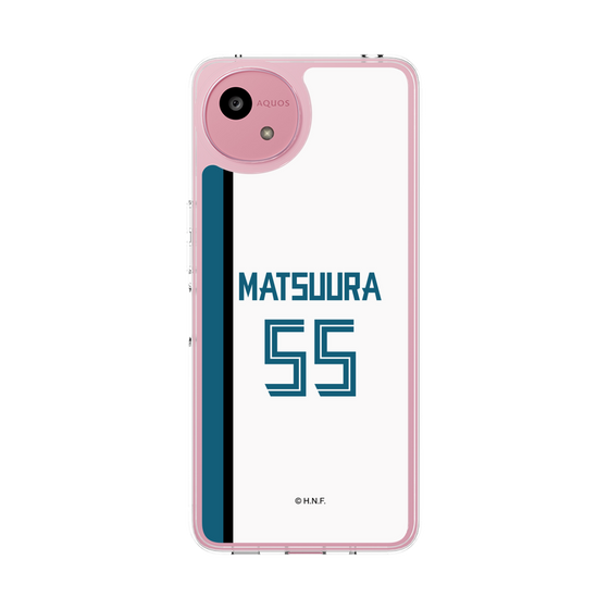 スリムプロテクションケース［ 北海道日本ハムファイターズ - ホーム #55 MATSUURA ］