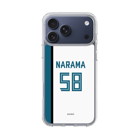 スリムプロテクションケース［ 北海道日本ハムファイターズ - ホーム #58 NARAMA ］