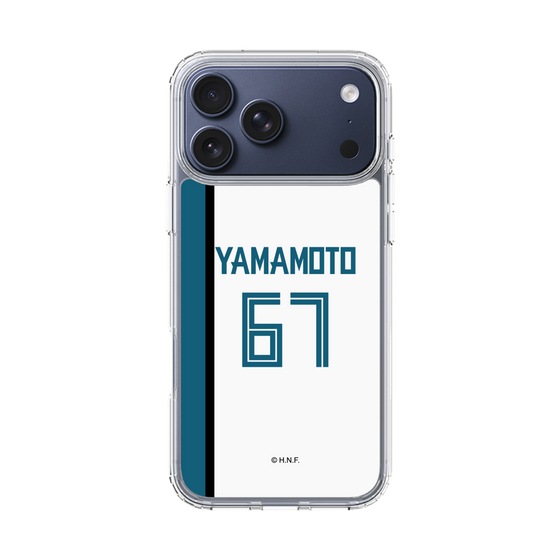 スリムプロテクションケース［ 北海道日本ハムファイターズ - ホーム #67 YAMAMOTO ］