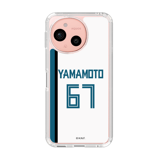 スリムプロテクションケース［ 北海道日本ハムファイターズ - ホーム #67 YAMAMOTO ］