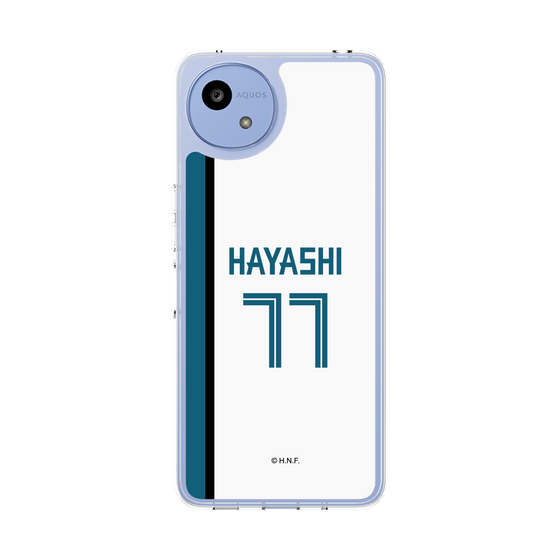 スリムプロテクションケース［ 北海道日本ハムファイターズ - ホーム #77 HAYASHI ］