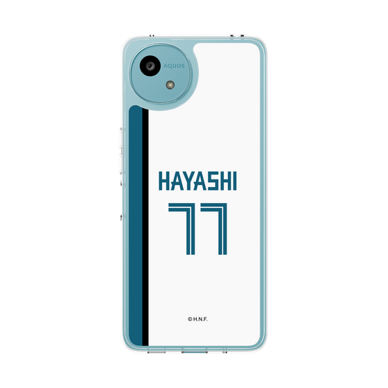スリムプロテクションケース［ 北海道日本ハムファイターズ - ホーム #77 HAYASHI ］