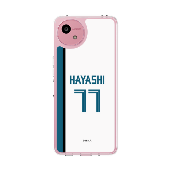 スリムプロテクションケース［ 北海道日本ハムファイターズ - ホーム #77 HAYASHI ］