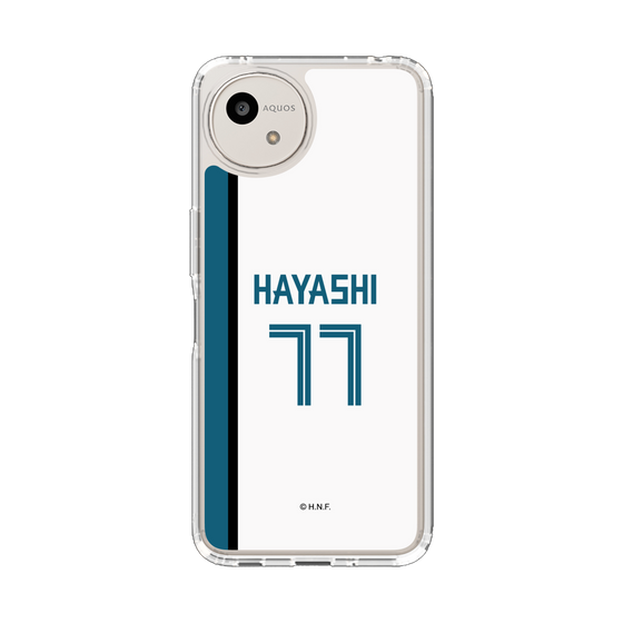 スリムプロテクションケース［ 北海道日本ハムファイターズ - ホーム #77 HAYASHI ］