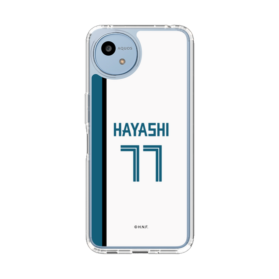 スリムプロテクションケース［ 北海道日本ハムファイターズ - ホーム #77 HAYASHI ］