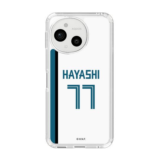 スリムプロテクションケース［ 北海道日本ハムファイターズ - ホーム #77 HAYASHI ］