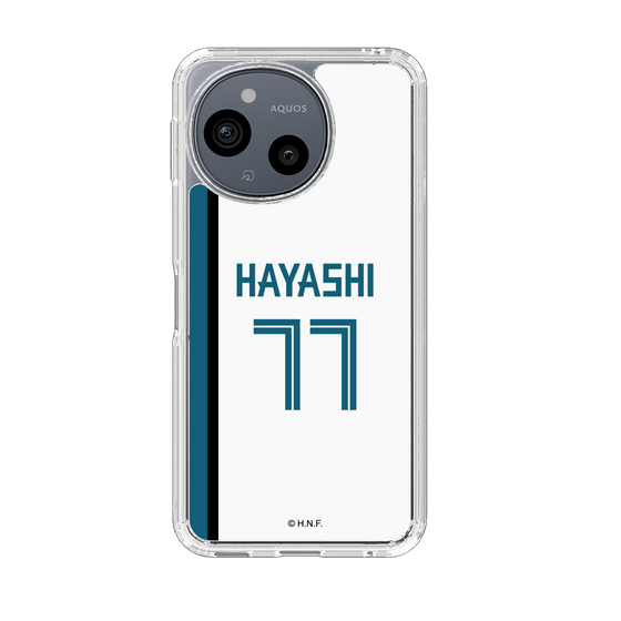 スリムプロテクションケース［ 北海道日本ハムファイターズ - ホーム #77 HAYASHI ］