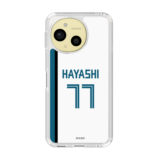 スリムプロテクションケース［ 北海道日本ハムファイターズ - ホーム #77 HAYASHI ］