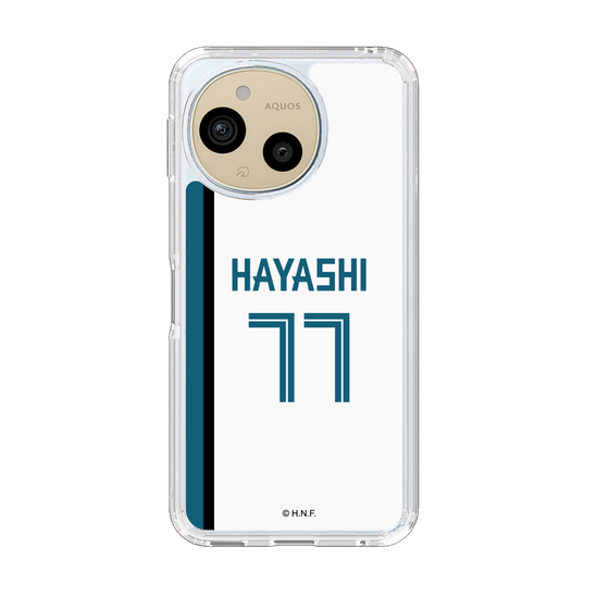 スリムプロテクションケース［ 北海道日本ハムファイターズ - ホーム #77 HAYASHI ］