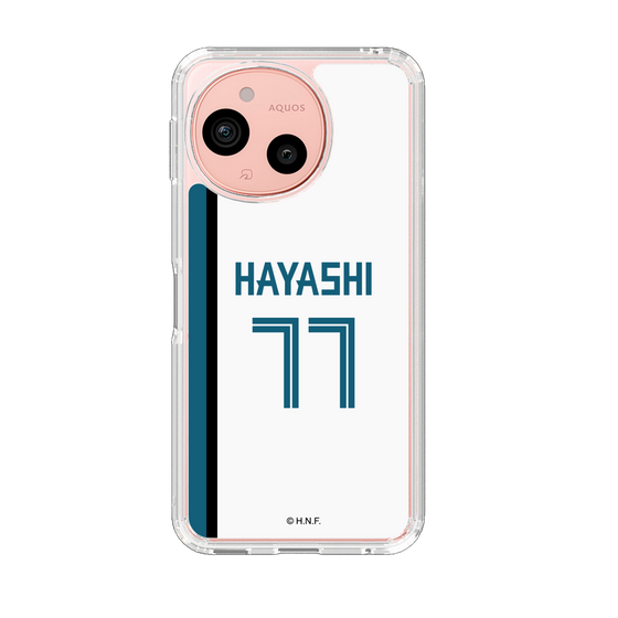 スリムプロテクションケース［ 北海道日本ハムファイターズ - ホーム #77 HAYASHI ］