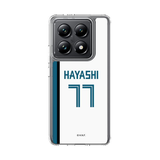 スリムプロテクションケース［ 北海道日本ハムファイターズ - ホーム #77 HAYASHI ］