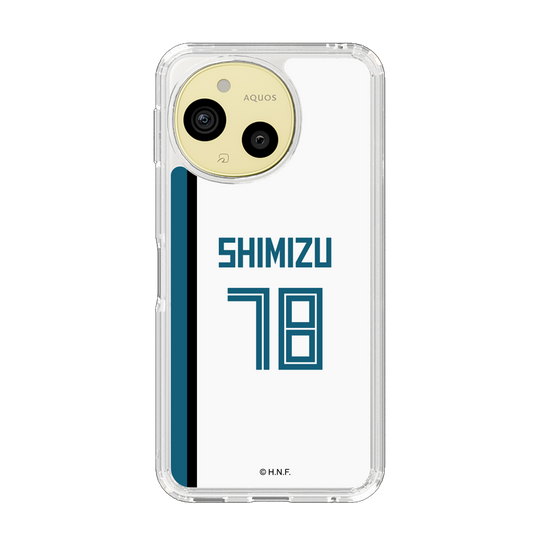 スリムプロテクションケース［ 北海道日本ハムファイターズ - ホーム #78 SHIMIZU ］