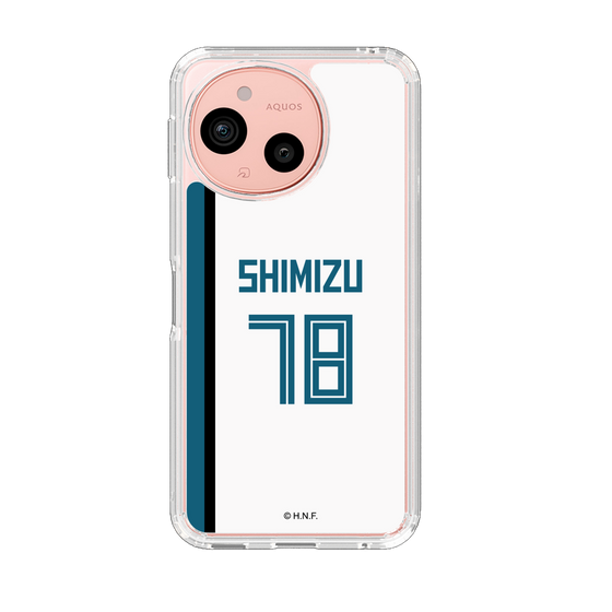 スリムプロテクションケース［ 北海道日本ハムファイターズ - ホーム #78 SHIMIZU ］