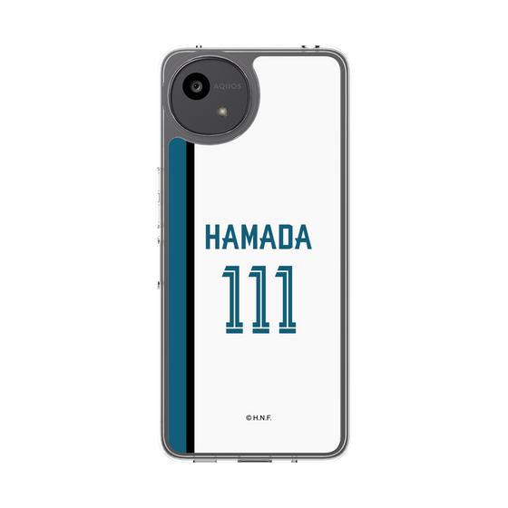 スリムプロテクションケース［ 北海道日本ハムファイターズ - ホーム #111 HAMADA ］