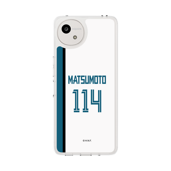 スリムプロテクションケース［ 北海道日本ハムファイターズ - ホーム #114 MATSUMOTO ］