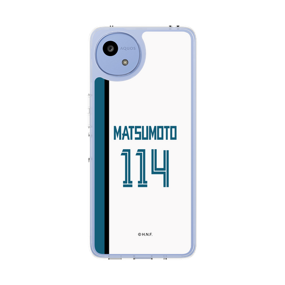スリムプロテクションケース［ 北海道日本ハムファイターズ - ホーム #114 MATSUMOTO ］