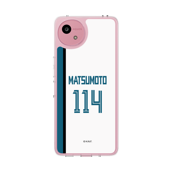 スリムプロテクションケース［ 北海道日本ハムファイターズ - ホーム #114 MATSUMOTO ］