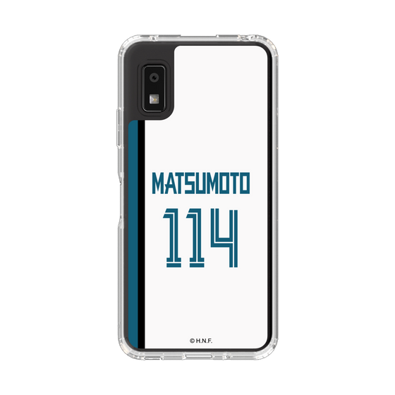 スリムプロテクションケース［ 北海道日本ハムファイターズ - ホーム #114 MATSUMOTO ］