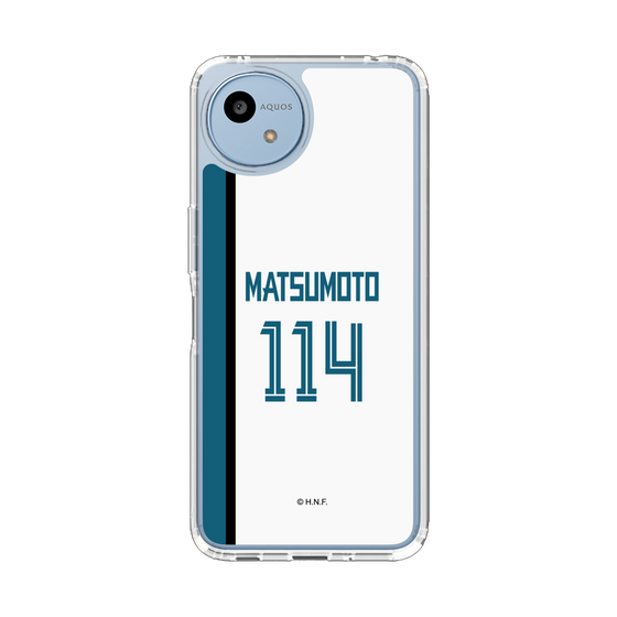 スリムプロテクションケース［ 北海道日本ハムファイターズ - ホーム #114 MATSUMOTO ］