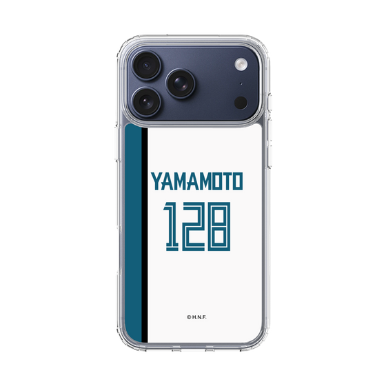 スリムプロテクションケース［ 北海道日本ハムファイターズ - ホーム #128 YAMAMOTO ］