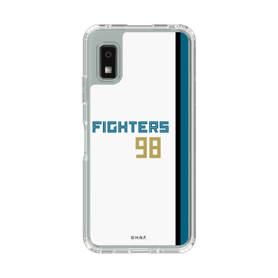 スリムプロテクションケース［ 北海道日本ハムファイターズ - ホーム #165 UMEBAYASHI - 表 ］