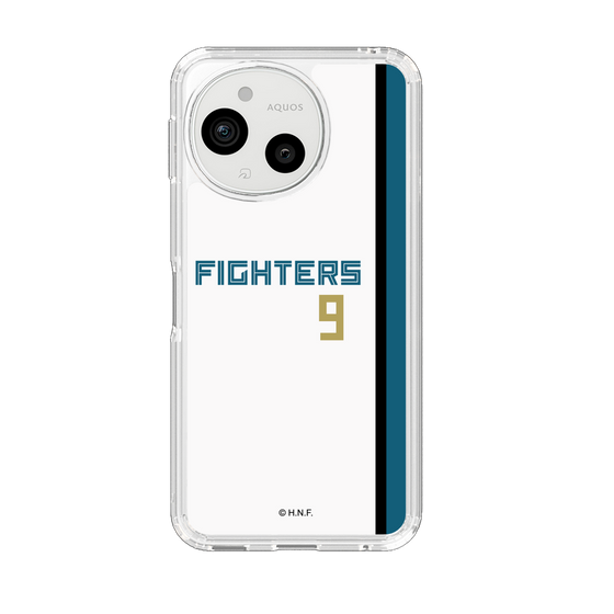 スリムプロテクションケース［ 北海道日本ハムファイターズ - ホーム #9 NAKASHIMA - 表 ］