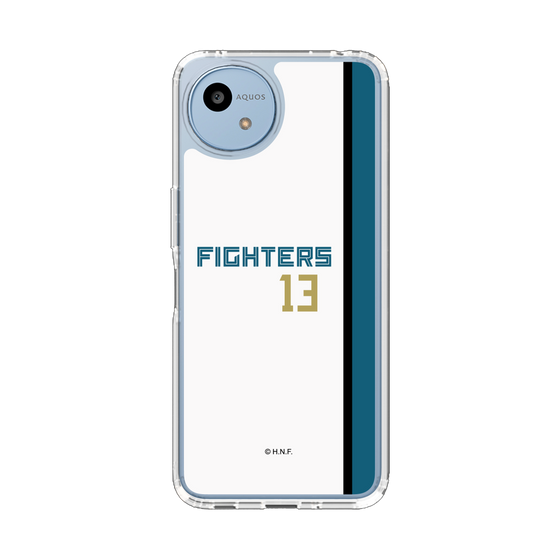 スリムプロテクションケース［ 北海道日本ハムファイターズ - ホーム #13 NABATAME - 表 ］