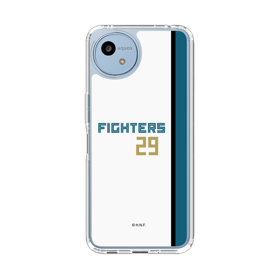 スリムプロテクションケース［ 北海道日本ハムファイターズ - ホーム #29 HOSONO - 表 ］